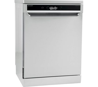 SHARP  QW-GT45F444I Full-size Dishwasher - Stainless Steel